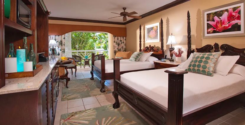 Beaches Turks and Caicos Caribbean Village bedroom